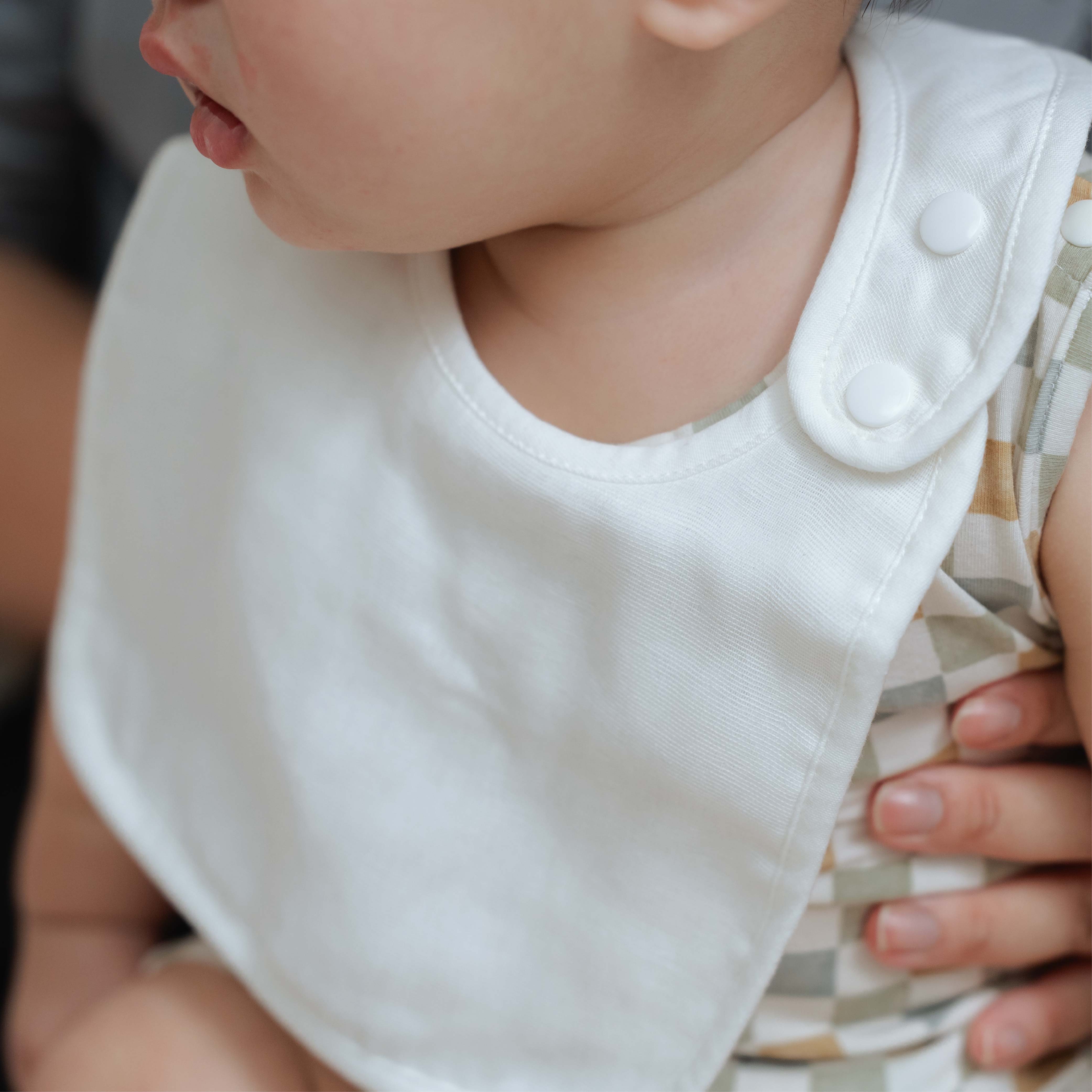 Gauze Drooling Bib 2pcs