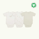 Bear & Apple 3-Piece Organic Cotton Bodysuits