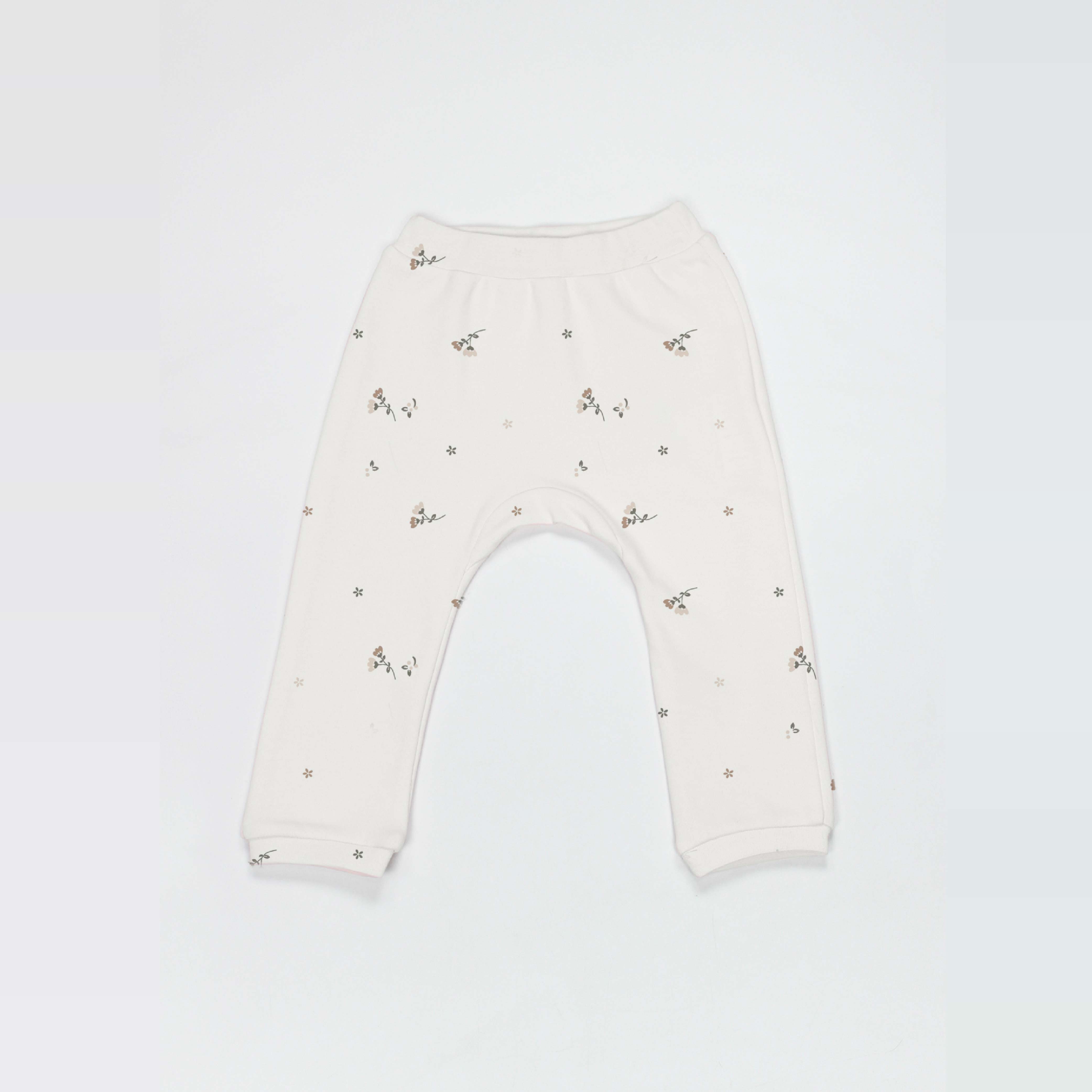 Flowery Love 3-Piece Organic Cotton Trousers