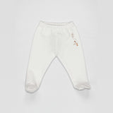 Little Kite 3-Piece Organic Cotton Footed Trousers