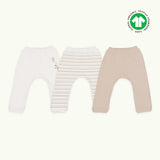Little Kite 3-Piece Organic Cotton Trousers
