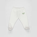 Rawrsome 3-Piece Organic Cotton Footed Trousers