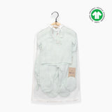 Flower & Sage 4-Piece Organic Cotton Baby Wear