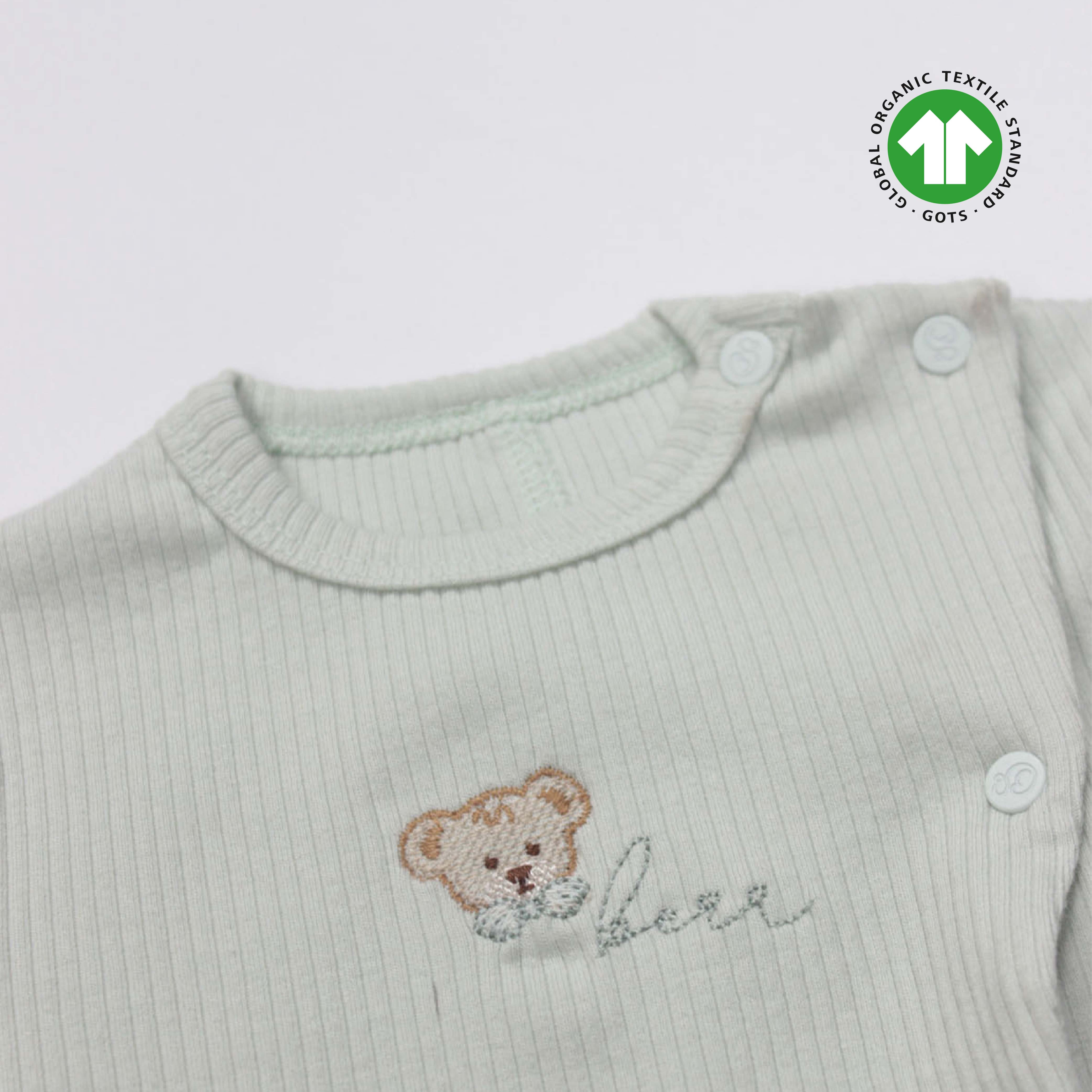 Smile Teddy Organic Cotton Romper