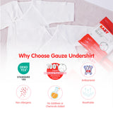 Gauze Undershirt 2pcs