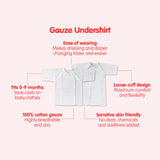 Gauze Undershirt 2pcs