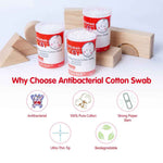 Antibacterial Cotton Swab 180pcs [EXPO]